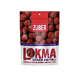 Züber Lokma Orman Meyveli Meyve Topu