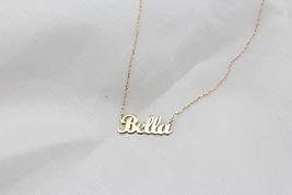 Kişiye Özel İsimli Kolye – 14K Altın Kaplama