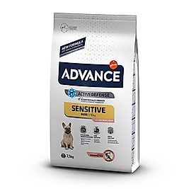 Advance Adult Mini Sensitive Somonlu Pirinçli Hassas Küçük Irk Yetişkin Köpek Maması 7.5 Kg