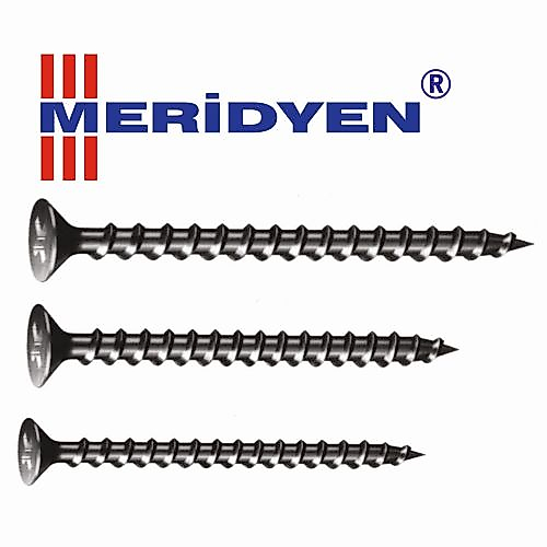 MERİDYEN AHŞAP SUNTA VİDASI 6,0 X 60 MM. ( 25 ADET )