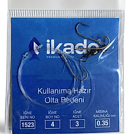 İkado 1251 No:4 Hazır 3'lü Hırsızlı Beden