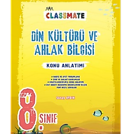 8. Sınıf Classmate Din Kültürü Ve Ahlak Bilgisi Konu Anlatımı