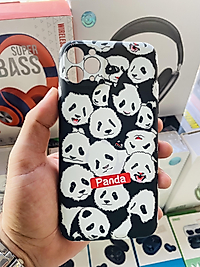 İphone 11 Pro Max Fosforlu Panda Telefon Kılıfı