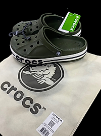 Haki İthal Crocs Terlik Toz Torbalı