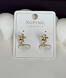 Çiçek model çocuk Çelik küpe