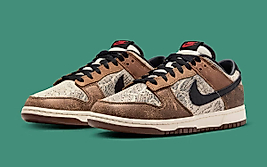 Nike Dunk Low CO JP  Premium "Brown Snakeskin"