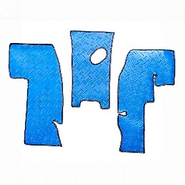 Tümosan 82.80 2008 Model  3 parçalı Mavi renkli Pvc Paspas takımı