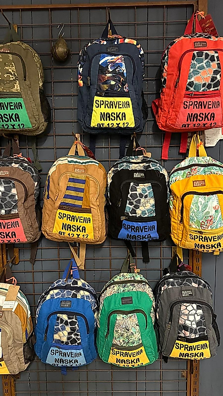 Old Cotton Cargo new Pathcwork Çok Bölmeli Günlük Sırt Çantası