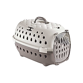 Stefanplast Bej Beyaz Kedi ve Köpek Taşıma Çantası (50 x 34,5 x 32 cm)