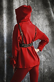 Özel Tasarım Deri Aksesuar Kemer Siyah AKSESUAR