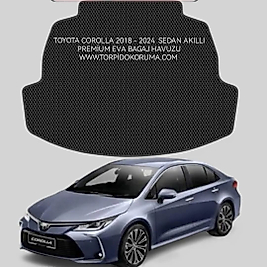 Toyota Corolla 2018 - 2024 Sedan Akıllı Premium Eva Bagaj Havuzu