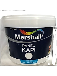 MARSHALL PANEL KAPI BOYASI BEYAZ 2,5 LİTRE