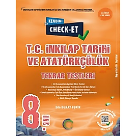 8. Sınıf Kendini Check - Et T. C. İnkılap Tarihi Ve Atatürkçülük Tekrar Testleri Okyanus Yayıncılık 2025