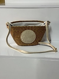 Jüt Chloe Paris Krem Ağzı Büzgülü Omuz Çanta