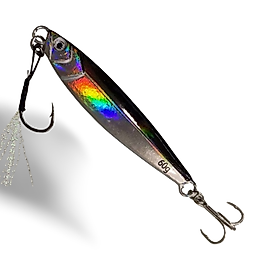 Katta 40 gr Asist'li Metal Jig (Siyah Silver)