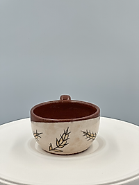 Terracotta Çini Fincan - 19