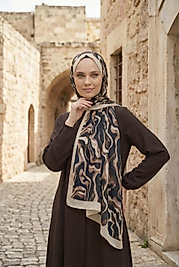 Spring kamuflaj desen şal