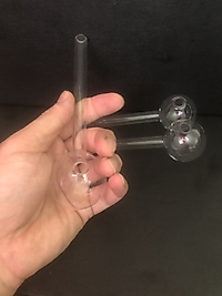 Cam Pipo 12mm Borudan İmal Edilmiştir