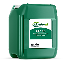 Maestrowin 240 PC Polikarbon Damacana Yıkama Sıvısı 23KG