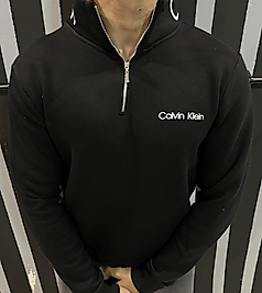 Zerowear - CK yarım fermuarlı sweatshirt
