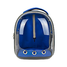Bacco Milano Astronot Kedi ve Köpek Taşıma Çantası Mavi (42 x 22 x 33 cm)