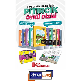 Pıtırcık Öykü Dizisi 32 sayfalık 10 Kitap 1. ve 2. sınıflar için Ata Yayıncılık