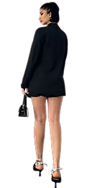 Blazer Ceket - SİYAH