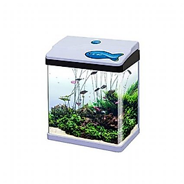 SOBO AKVARYUM KENDİNDEN MOTORLU LED AYDINLATMALI BEYAZ (38.5X24X42CM)
