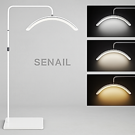 Smayling  Beyaz Ay Lamba 28" | 50W | 3600 Lumen | 3 Renk Modlu