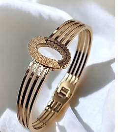 Simli Gold Kelepçe