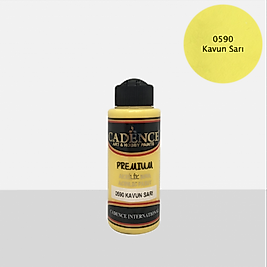 PREMİUM AKRİLİK BOYA KAVUN SARI 70 ML. - 0590