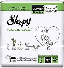 SLEEPY NATURAL JUMBO JUNIOR 20'Lİ