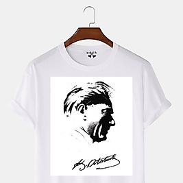 WACH KİŞİYE ÖZEL T SHIRT ATATÜRK PROFİL1