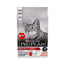 Purina Pro Plan Original Somonlu ve Pirinçli Yetişkin Kedi Maması (1,5 kg)