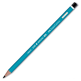 Faber Castell Köşeli Mercanlı Kurşun Kalem