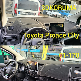 Toyota Proace City Konsol Torpido 3D Koruma