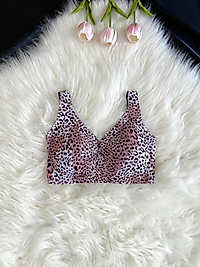 Leopar Desenli Sütyen