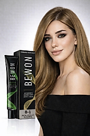 BEWON SAÇ BOYASI 100 ML (8-1 AÇIK KUMRAL KÜLLÜ)