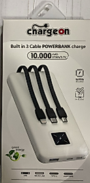 PW02 10.000 MAH CHARGEON POWERBANK