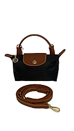 SU GEÇİRMEZ KADIN EL OMUZ ÇANTASI XS SİYAH ASKILI