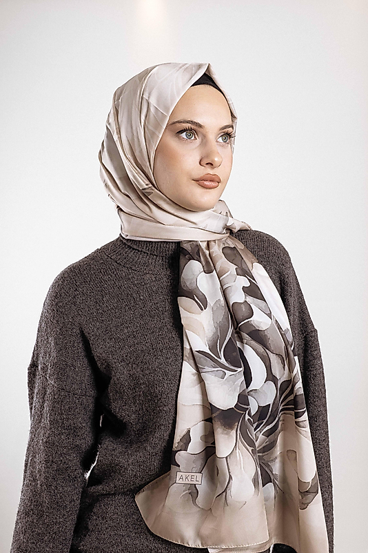 ALFA SİLK ŞAL ÇİÇEK DESEN-1