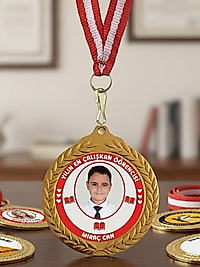 MİRACİX BS78 Altın Rengi Kişiye Özel İsim ve Fotoğraf Baskılı Madalya – Özel Tasarım Hatıra ve Ödül Madalyası