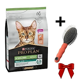 Pro Plan Somonlu Kısırlaştırılmış Kedi Maması 3 Kg.Ferplast Çift Yönlü Tarak Hediyeli