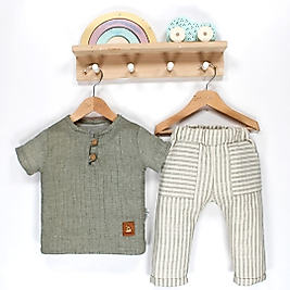 PANTOLONU ÇİZGİLİ 2'Lİ TAKIM