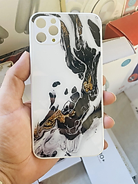 İphone 11 Pro Max Mermer Desenli Telefon Kılıfı