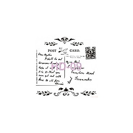 Home Decor (Duvar) Stencıl 45*45 cm HD-09