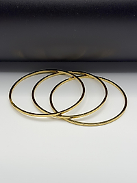 Üçlü Ajda Bileklik 65 mm Gold