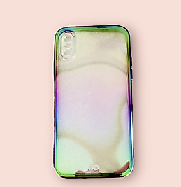 İphone X-Xs Renkli Şeffaf Telefon Kılıfı
