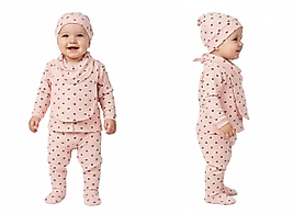 5 PARÇA YENİDOĞAN SET PEMBE 0-3 AY