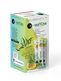 Matcha Premium Japenese Bromelain, Limon Aromalı Detoks Form Çayı 20, 1 KUTU(Box